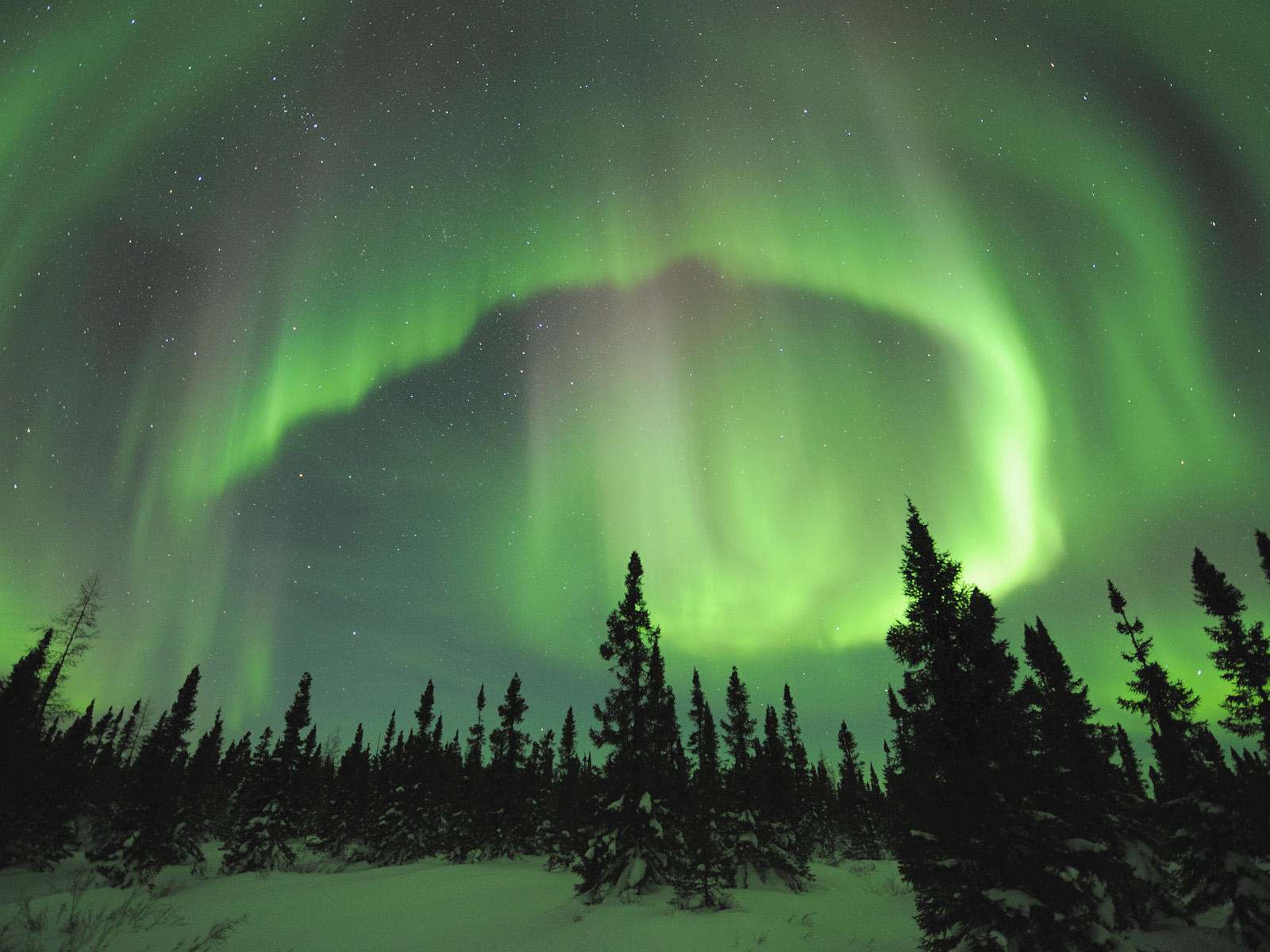 aurore boreale canada
