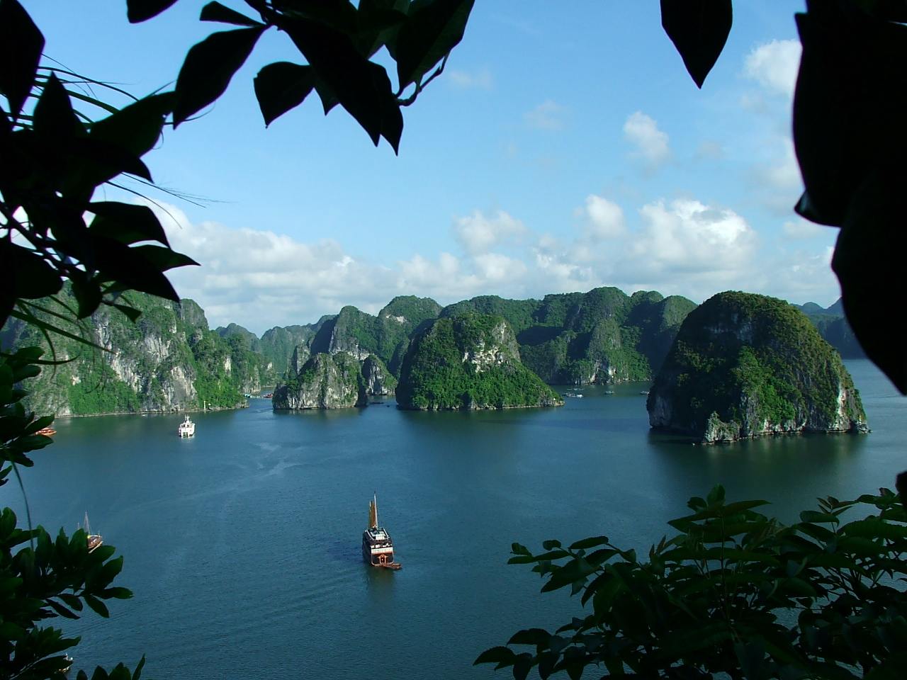 La baie d'Halong au Vietnam