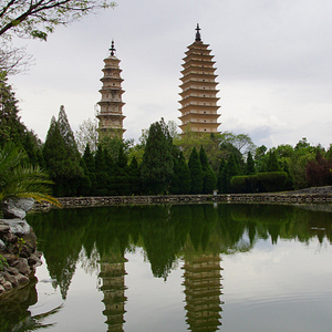 A la découverte du temple des 3 pagodes à Dali, dans le Yunnan