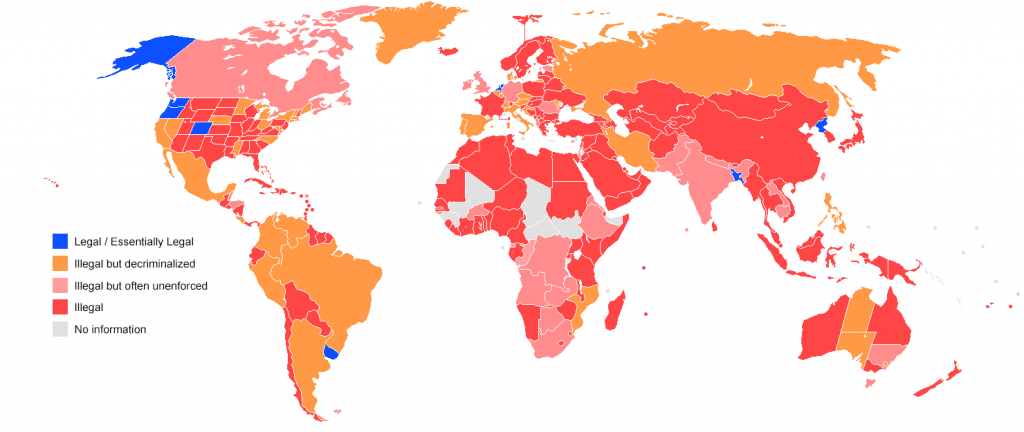 pays cannabis legal