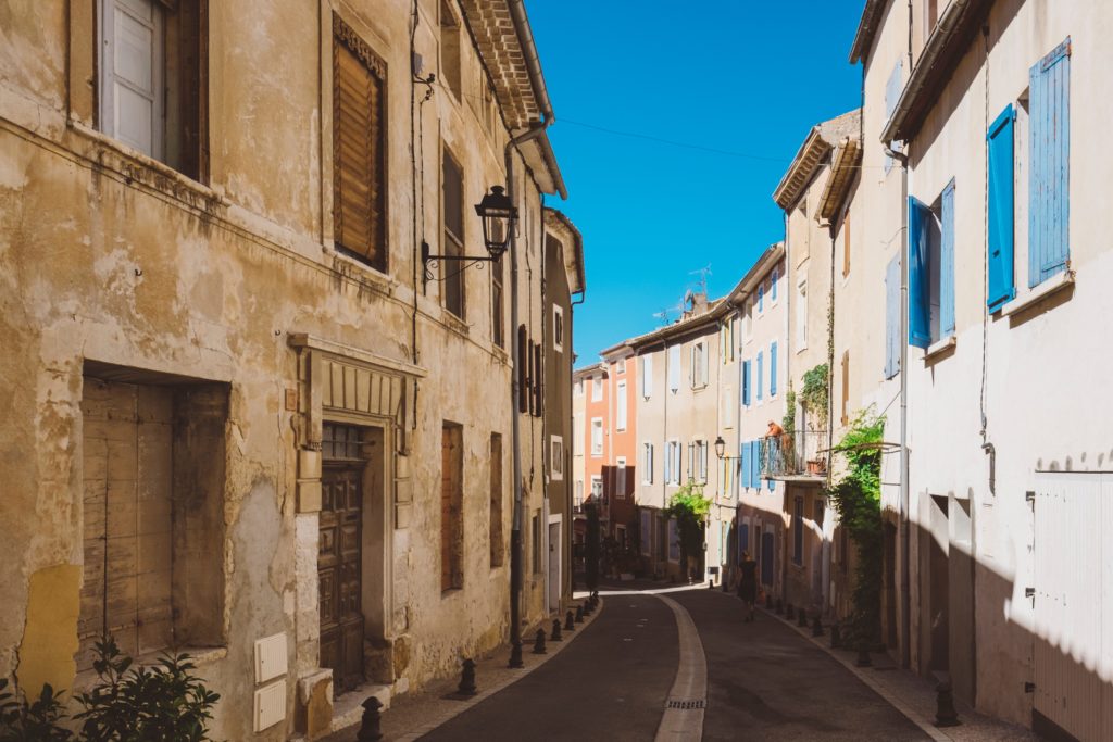 rue provence sud france